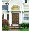 Used exterior french solid wooden doors for sale